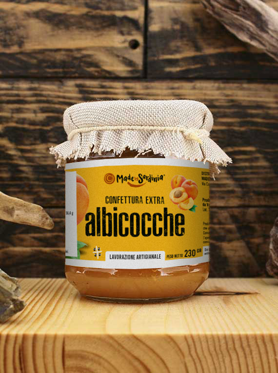 Venatura - Confetture extra di albicocche 230 g