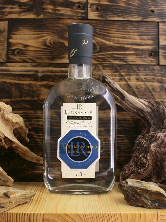 Lucrezio Distillerie - Grappa di Vermentino 50 cl