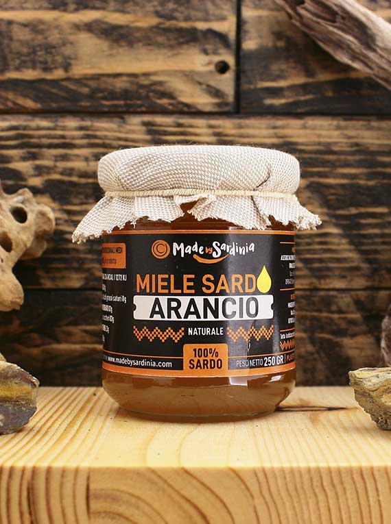 Made By Sardinia - Miele sardo di arancio (100% BIO) 250 g