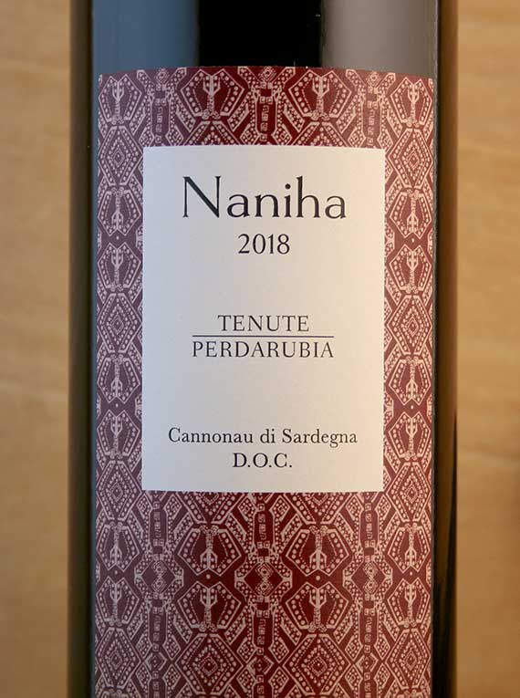 Tenute Perdarubia - Cannonau di Sardegna DOC “Naniha” 75 cl