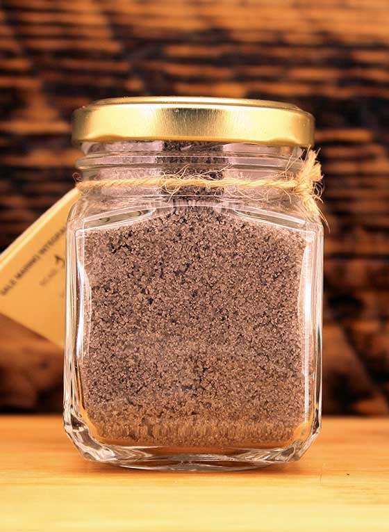Colle sul Tirreno - Sale aromatizzato al nero di seppia 100 g