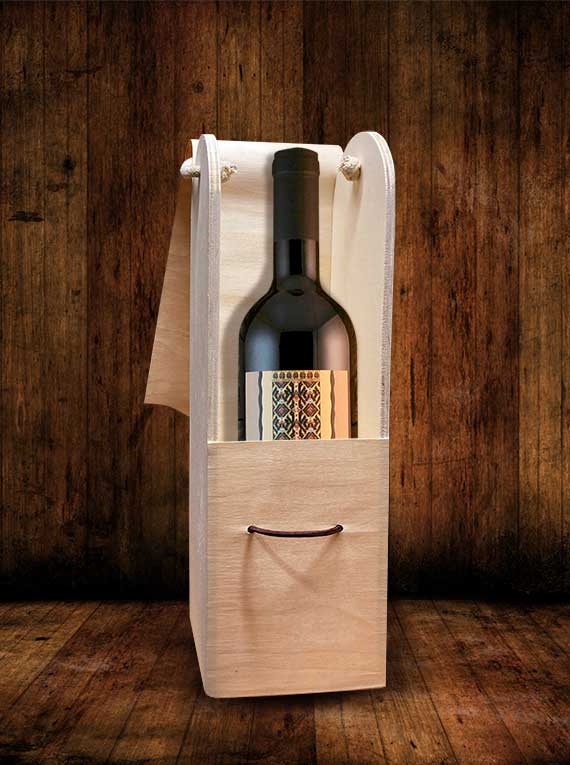 Tenute Perdarubis - Cofanetto in legno + Perda Rubia 75 cl