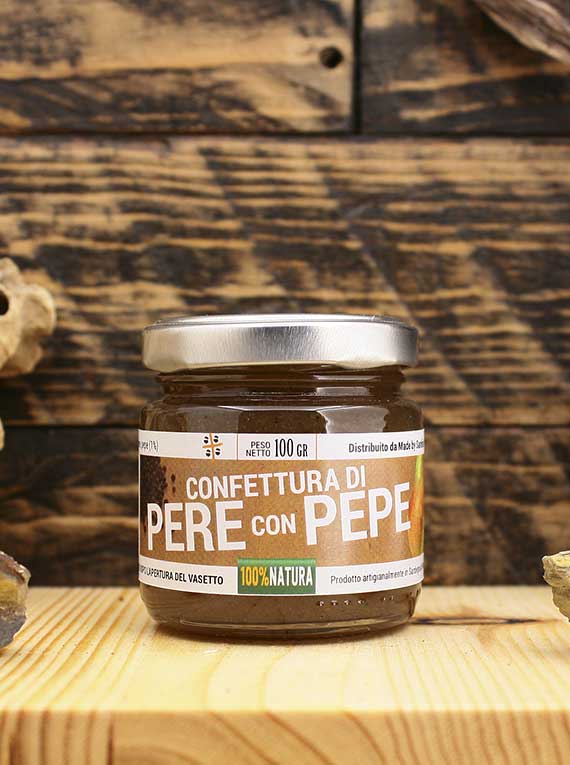 Made By Sardinia - Confettura di pere e pepe 100 g