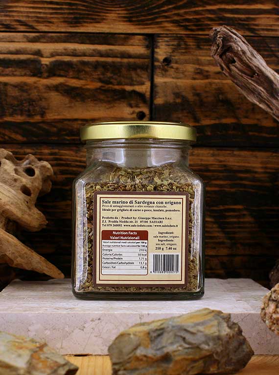 Giuseppe Macciocu - Sale aromatizzato all`origano 210 g