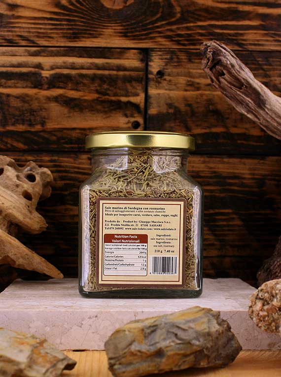 Giuseppe Macciocu - Sale aromatizzato al rosmarino 210 g