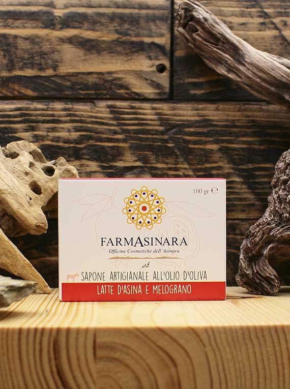 Saponetta al latte d`asina e melograno 100 g